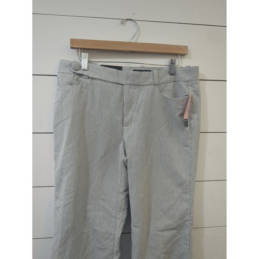 Banana Republic 10 petite Martin fit wide leg pants NWT summer cotton coastal